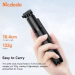 Mcdodo 724 Retractable Design Tripod Selfie Stick