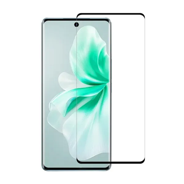 Mossily Vivo V30 / V30 Pro Full Glue High Quality Curved Screen Tempered Glass