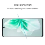 Mossily Vivo V30 / V30 Pro Full Glue High Quality Curved Screen Tempered Glass