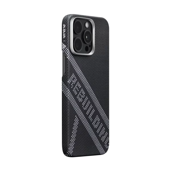 PITAKA iPhone 16 Pro Max X Re-TROS Rebuilding Collaborative Tactile Woven Case