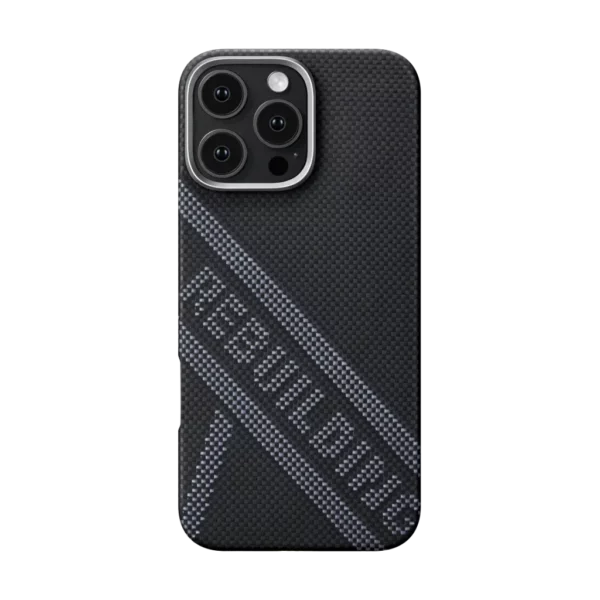 PITAKA iPhone 16 Pro Max X Re-TROS Rebuilding Collaborative Tactile Woven Case