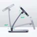 UGREEN Desk Adjustable and Foldable Aluminum MagSafe Charging Stand (40290)