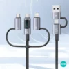 USAMS SJ713 60W Fast Charging 6 in 1 Display Display Data Cable