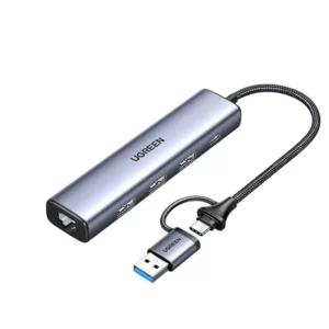 Ugreen CM475 5-in-1 USB+C HUB (15623)