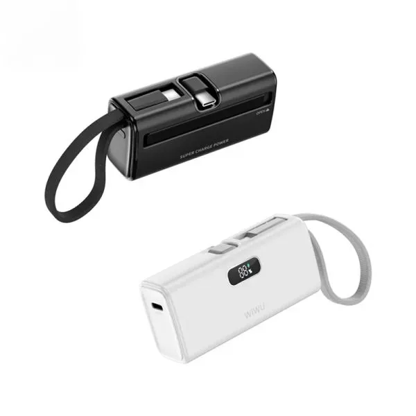 WIWU Wi-P044 Espresso 5000mAh Mini USB-C Power Bank