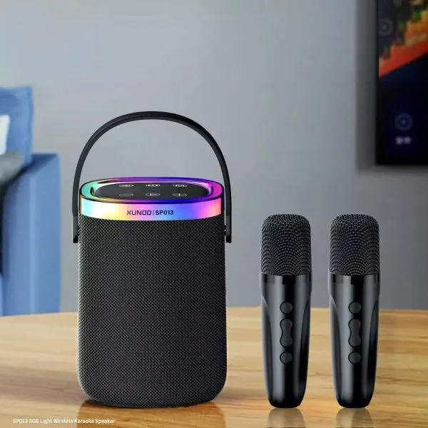 XUNDD SP013 RGB Light Wireless Karaoke Speaker