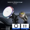 XUNDD XDCH-083 2-in-1 Refrigerated Wireless Car Charger