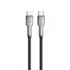 XUNDD XDDC-037 Zinc Alloy Woven 60W USB C to USB C Data Cable