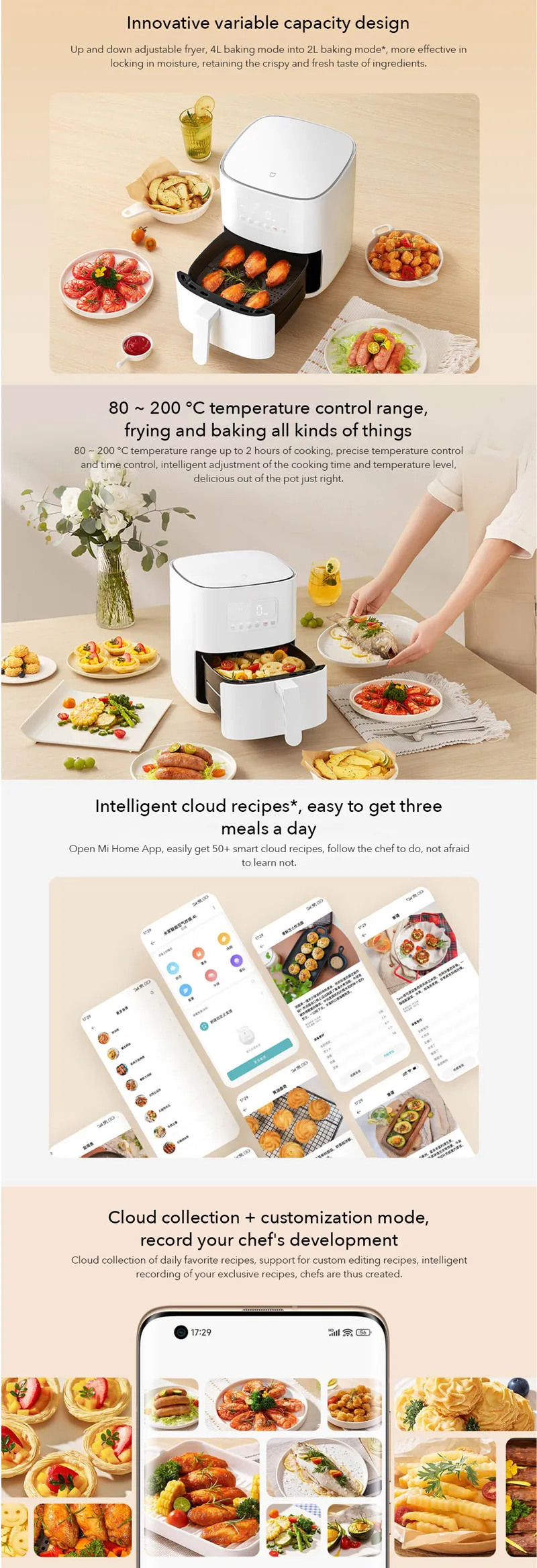 Xiaomi Mijia Smart Air Fryer 4L
