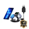 CHOETECH T587 3-in-1 Magnetic Wireless Charger