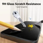 ESR iPhone 16e Tempered Glass Screen Protector – 2 Pack