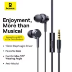 Baseus Encok HZ11 3.5mm Wired Headphones
