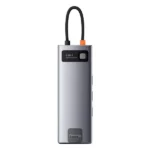 Baseus Metal Gleam Series 9 in 1 Multifunctional Type-C HUB Docking Station