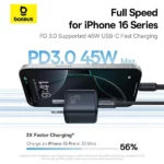 Baseus PicoGo GaN6 Pro 45W PD Fast Charge