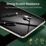 ESR Tempered Glass Screen Protector for iPad Mini 6-7 – 2 Pack