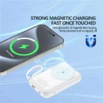 FONENG PX112 10000mAh Mini 22.5W Magnetic Wireless Power Bank