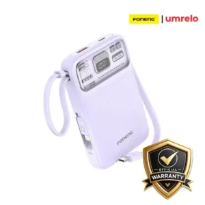 22.5W Magnetic Wireless Power Bank with 2 Built-in Cables
