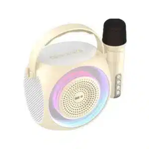 GEEOO S-20 RGB Portable Karaoke Bluetooth Speaker with Wireless Microphone