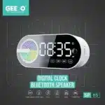 GEEOO SP85 Alarm Clock with Bluetooth Speaker