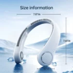 JISULIFE FA14 4000mah Portable Neck Fan Life3