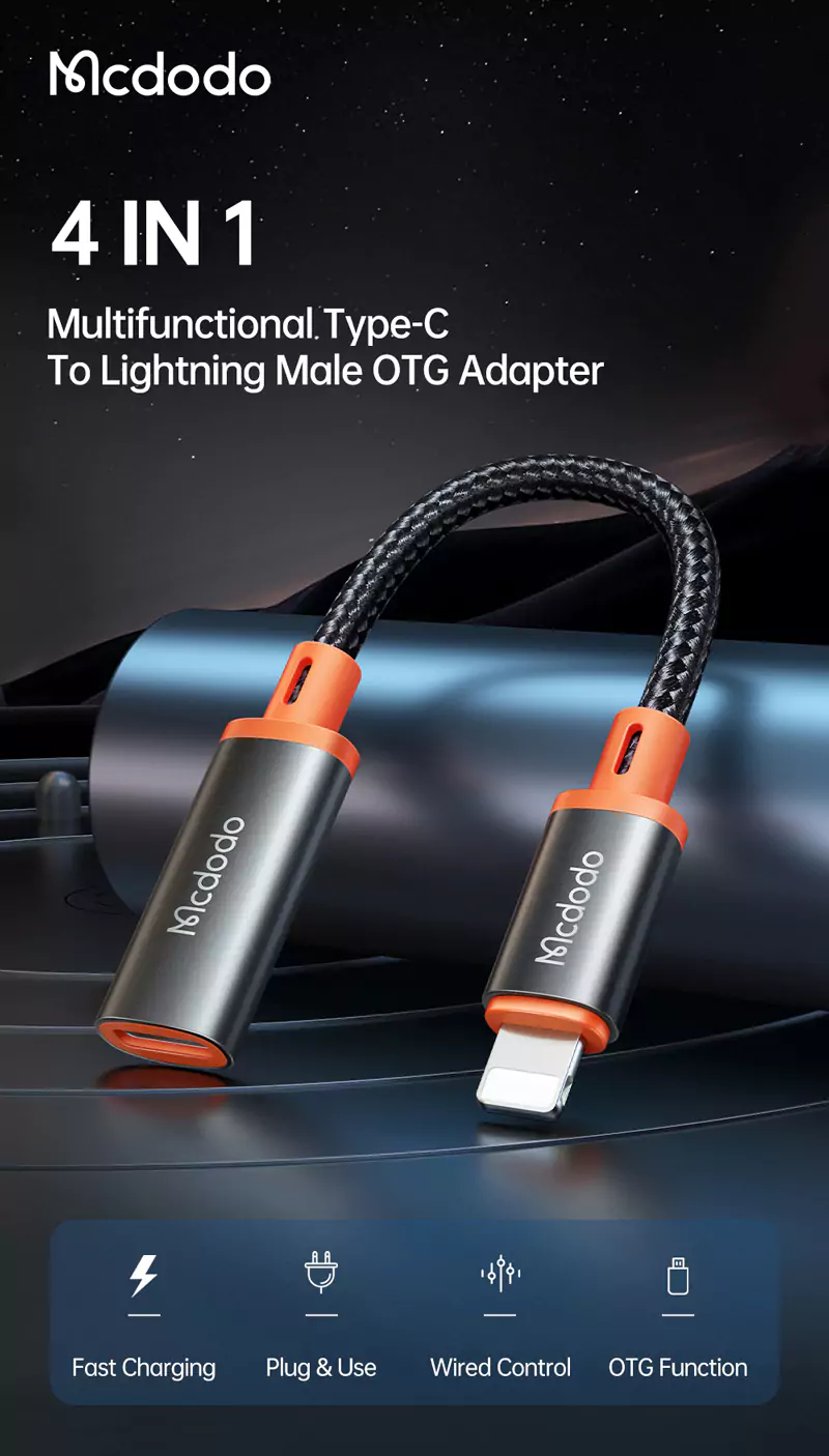 Mcdodo CA-1440 USB Type-C to Lightning Converter