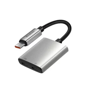 Mcdodo CA-5570 2-in-1 USB-C to Dual USB-C Audio Adapter