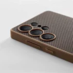 PITAKA Samsung Galaxy S25 Ultra PinButton Case - Black-Gold