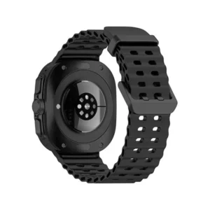 Silicone Dual Lock Strap for Samsung Galaxy Watch Ultra 47mm