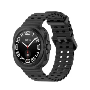 Silicone Dual Lock Strap for Samsung Galaxy Watch Ultra 47mm