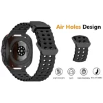Silicone Dual Lock Strap for Samsung Galaxy Watch Ultra 47mm