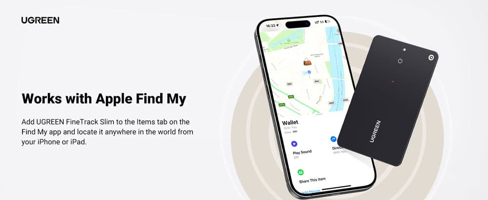 UGREEN CM817 FineTrack Slim Smart Finder