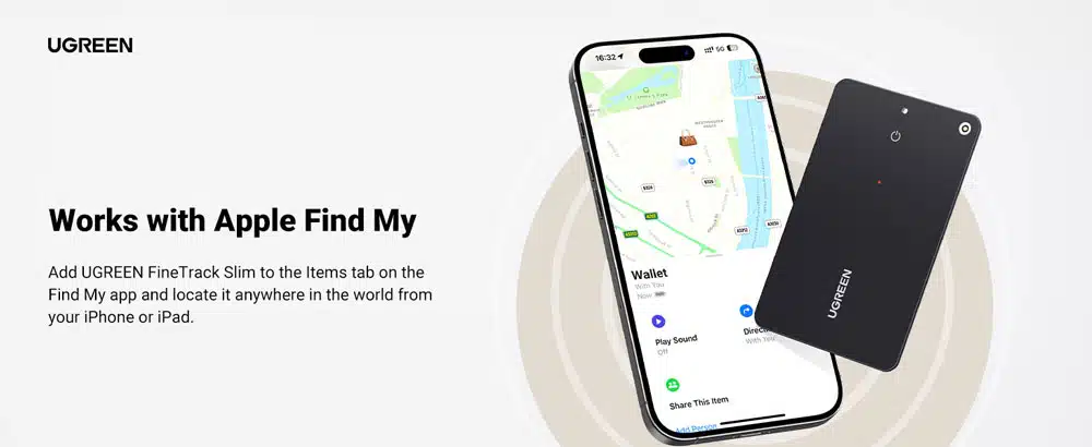 UGREEN CM817 FineTrack Slim Smart Finder
