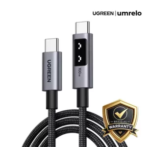 UGREEN L509 Uno 100W USB-C to USB-C PD Fast Charging Cable (35513)