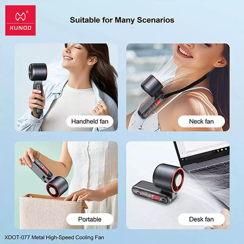 XUNDD XDOT-077 Metal High-Speed Cooling Fan (6) XUNDD XDOT-077 Metal High-Speed Cooling Fan