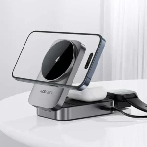 ACEFAST E22 3-in-1 22.5W Desktop Wireless Charger