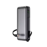 ACEFAST M22 PD130W 20000mAh Smart LED Display Power Bank with Built-In Cable - Image 2