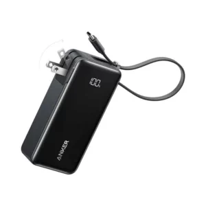 Anker 10000mAh 30W Fusion Power Bank with Built-in USB-C Cable (A1637)