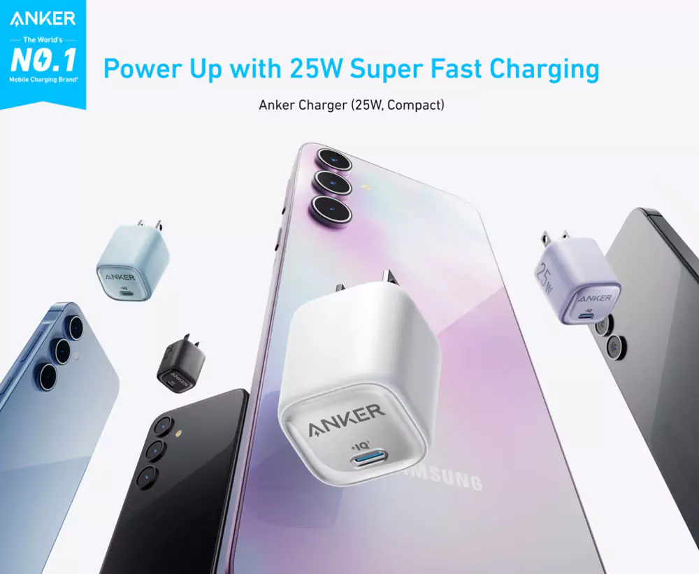 Anker A2656 25W PD Compact USB-C Charger
