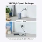 Anker Nano 10000mAh 30W Power Bank with Built-In USB-C Cable ( A2159 )