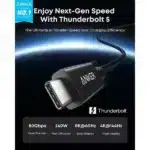 Anker Prime Thunderbolt 5 Cable 80 Gbps 240W 3.3 ft
