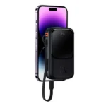 Baseus Qpow Pro Digital Display 10000mAh Power Bank 20W Lightning Edition