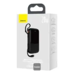 Baseus Qpow Pro Digital Display 10000mAh Power Bank 20W Lightning Edition - Image 5