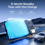 Baseus Super Energy Pro+ Car Jump Starter 12000mAh with Smart Digital Display