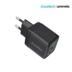 Choetech PD6051 Dual USB-C PD 35W GaN Wall Charger with Display