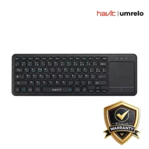 HAVIT KB234WB Dual-Mode Wireless Keyboard with Touchpad