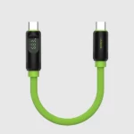 Hagibis 240W 8K@60Hz USB-C to USB-C Braided Cable 40Gbps USB 4 With LED Display