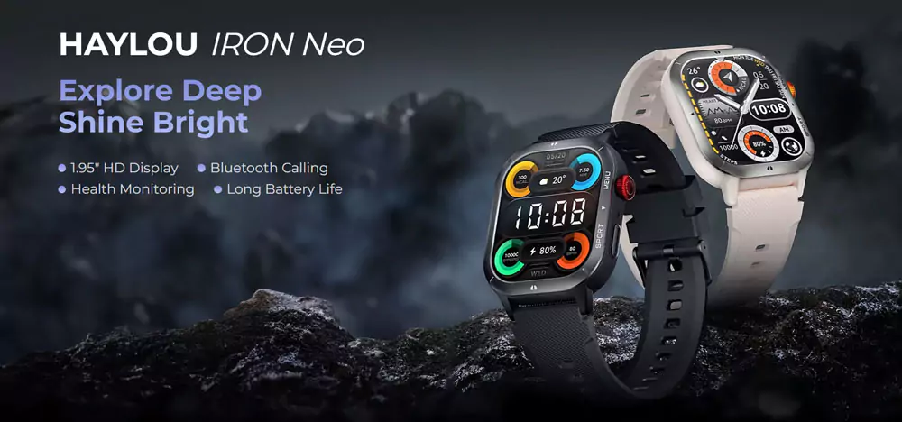 Haylou Iron Neo Bluetooth Calling Smart Watch
