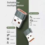 LDNIO LC150 USB C Female To USB Male Adapter Transmission
