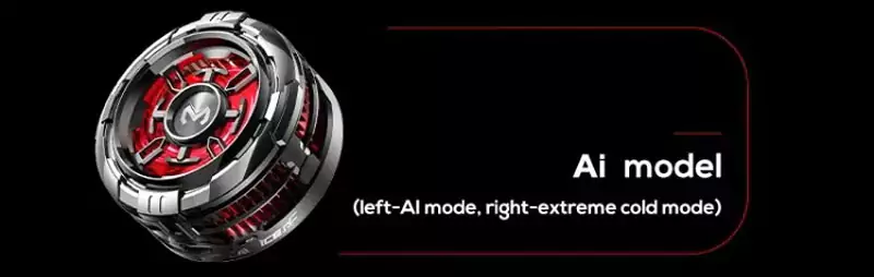 MEMO CX08 AI 23W Magnetic Freezing Mobile Phone Cooler (3) MEMO CX08 AI 23W Magnetic Freezing Mobile Phone Cooler