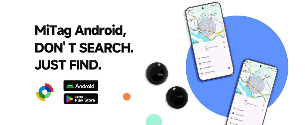 MiLi MiTag Android Location Tracker Device